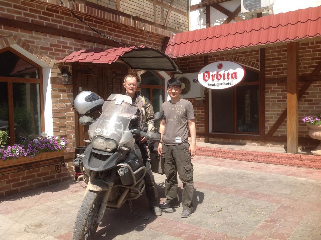 Orbita Boutique Hotel Schymkent Exterior foto