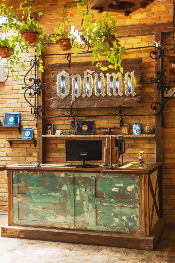 Orbita Boutique Hotel Schymkent Exterior foto