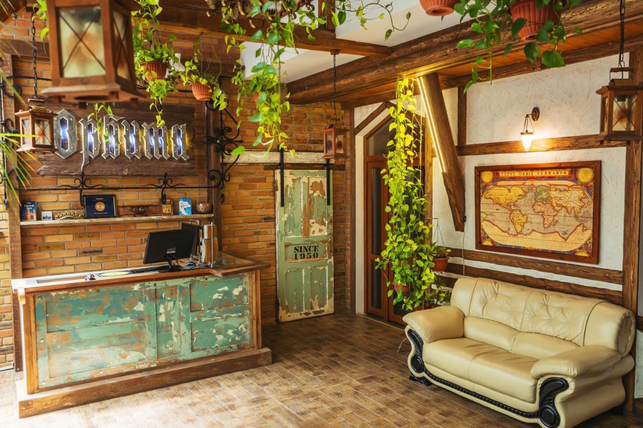 Orbita Boutique Hotel Schymkent Exterior foto